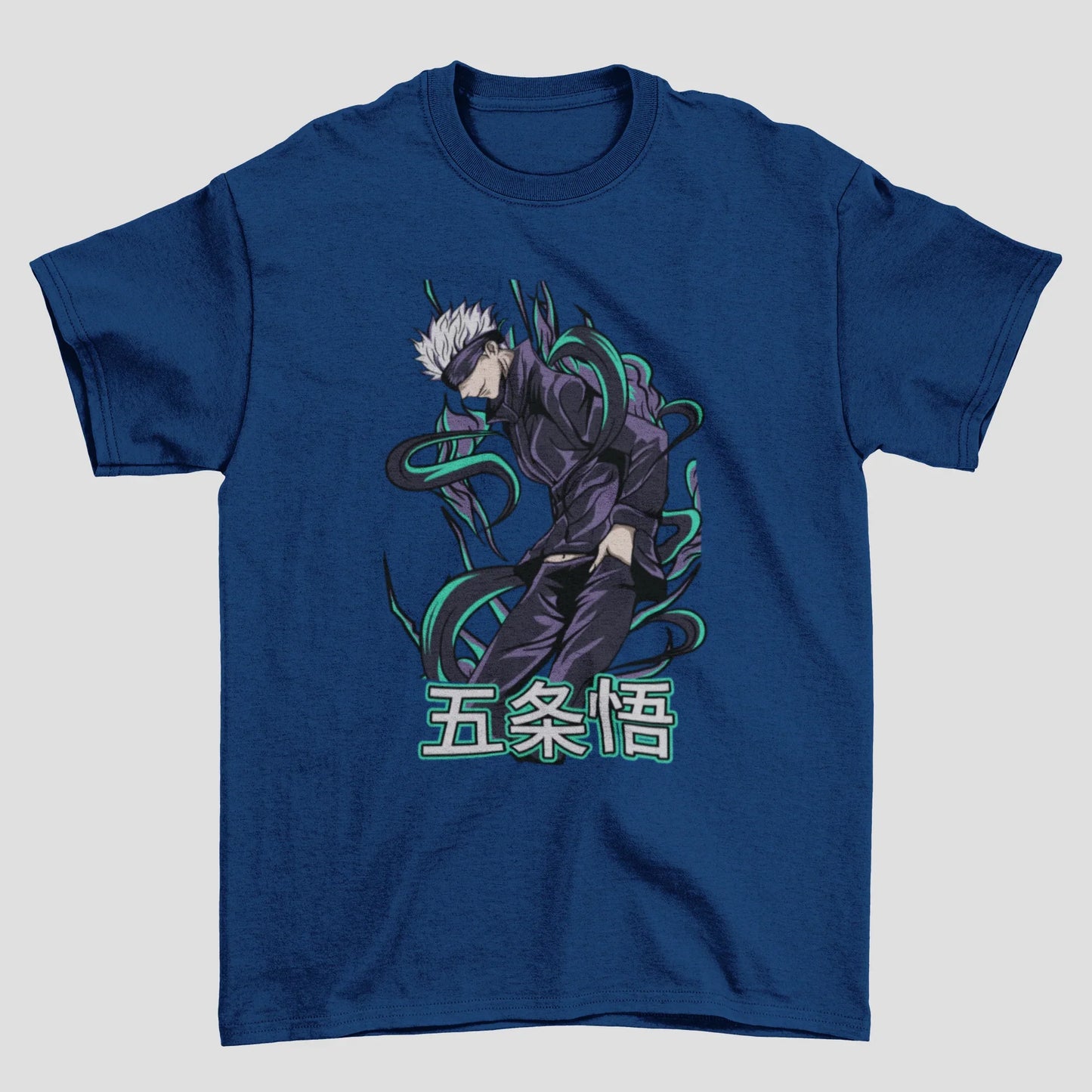 Camiseta Básica Satoru Gojo Jujutsu Kaisen