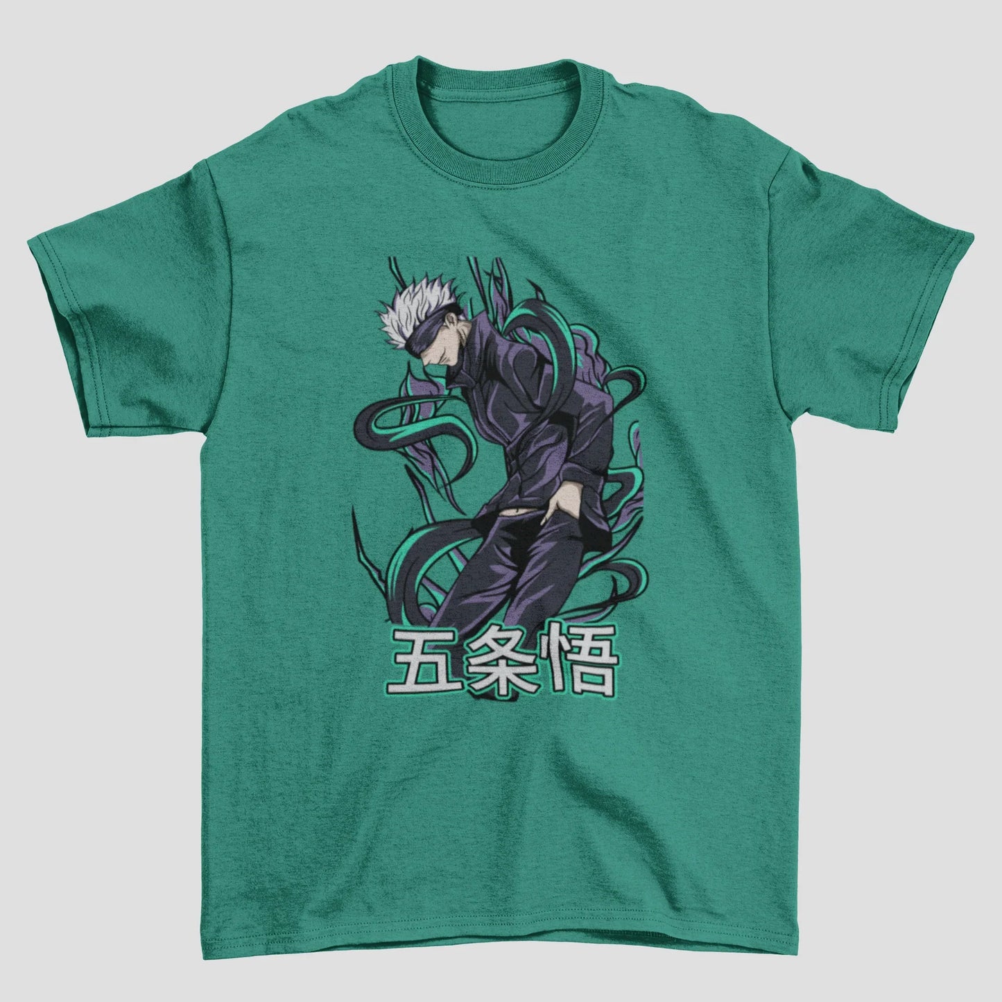Camiseta Básica Satoru Gojo Jujutsu Kaisen