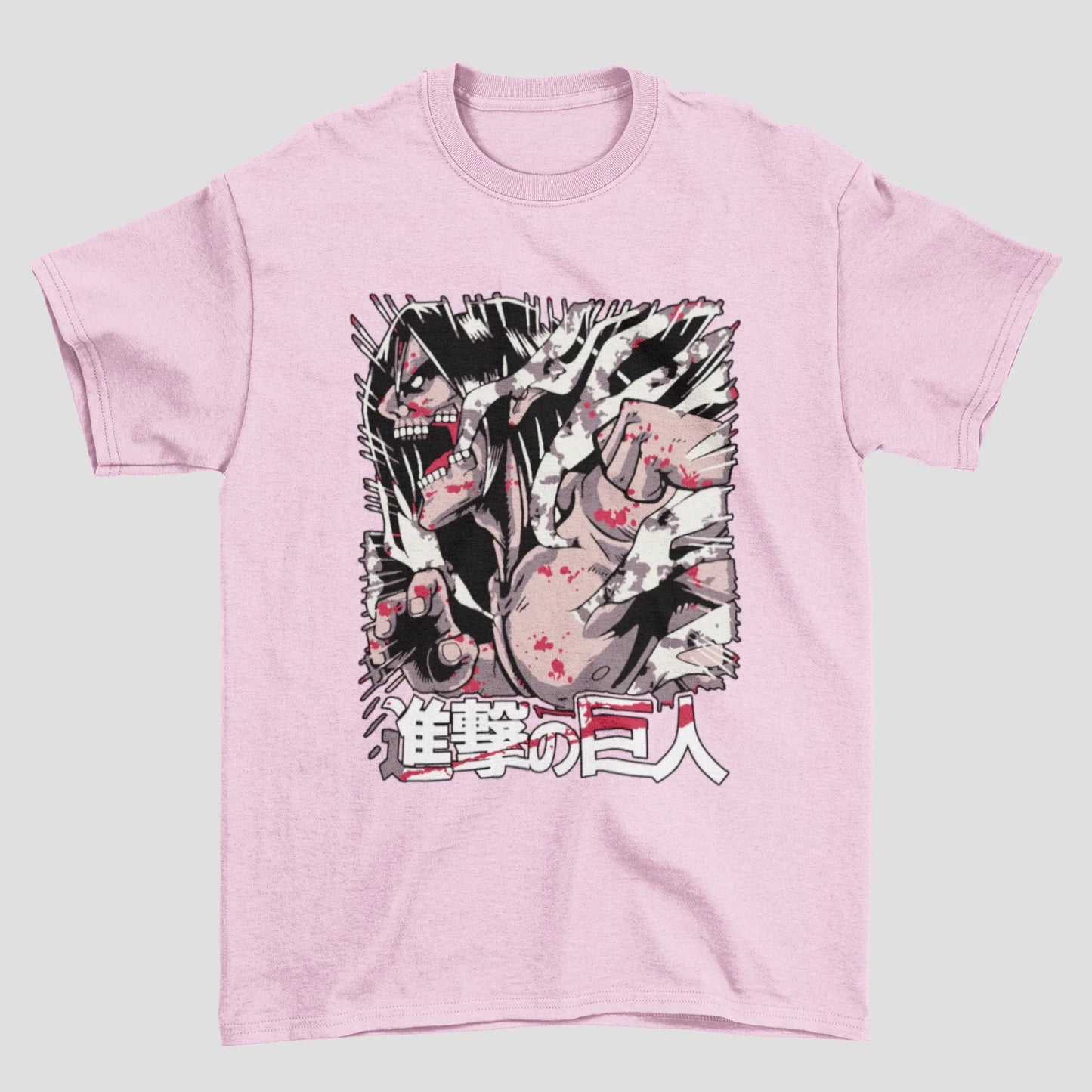 Camiseta Attack On Titan Eren Ataque