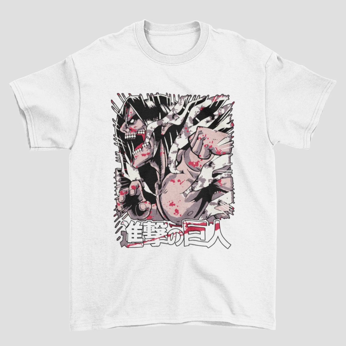 Camiseta Attack On Titan Eren Ataque