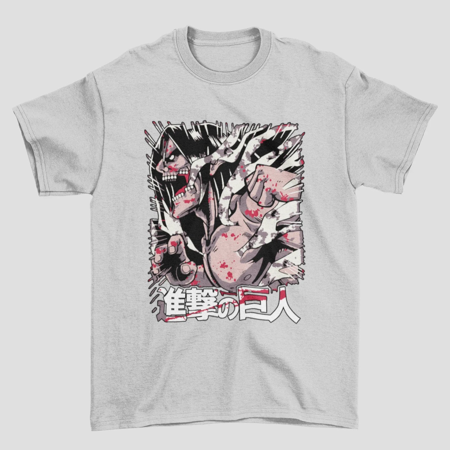 Camiseta Attack On Titan Eren Ataque