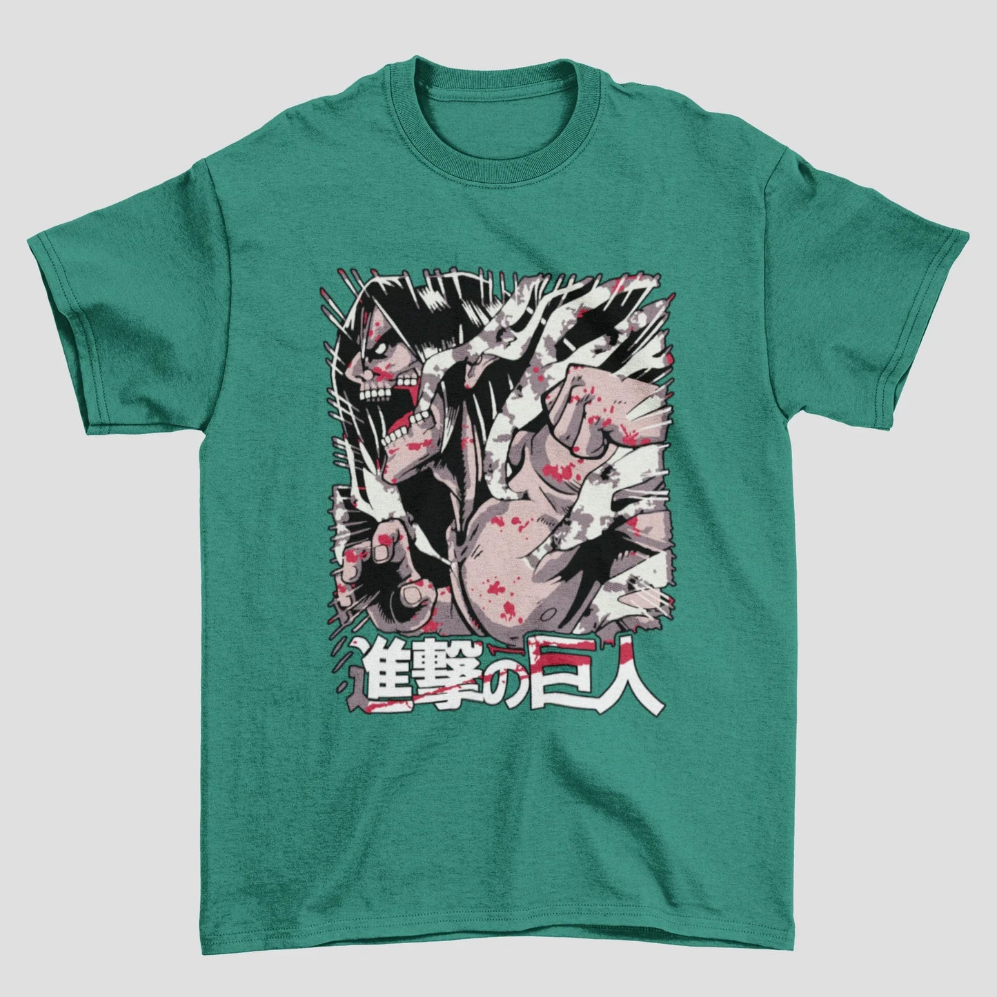 Camiseta Attack On Titan Eren Ataque