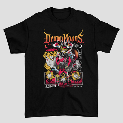 Camiseta Básica Unissex Demon Slayer Doma