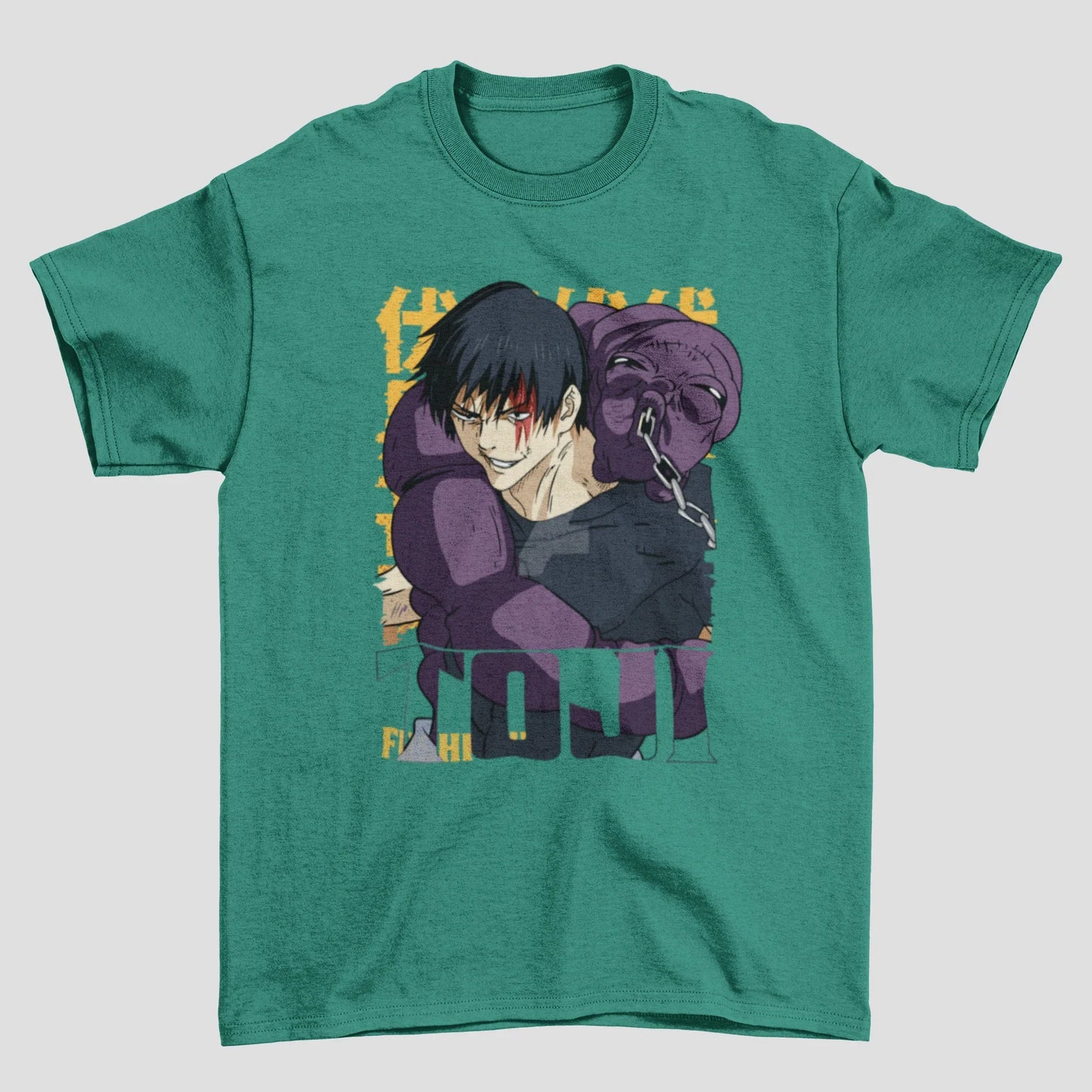 Camiseta Básica Unissex Jujutsu Kaisen Toji