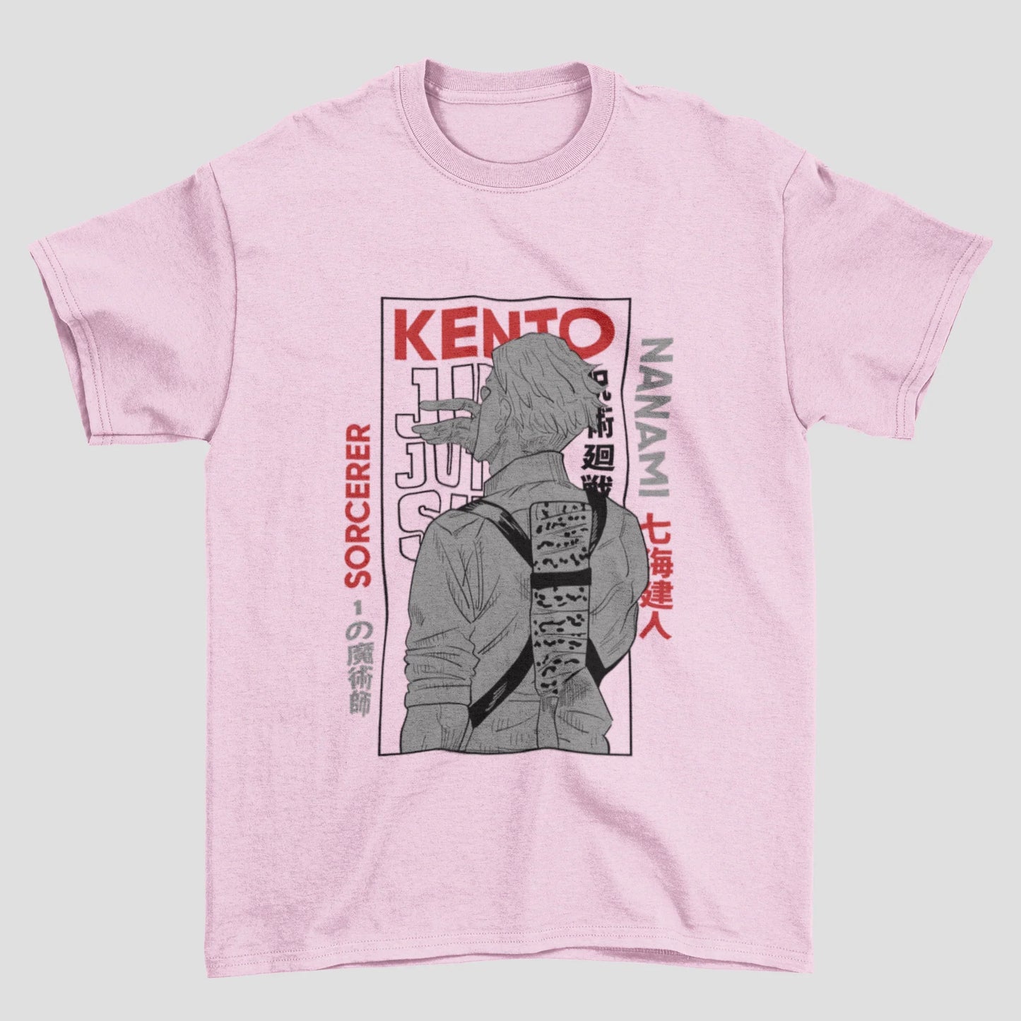 Camiseta Básica Kento Nanami Jujutsu Kaisen