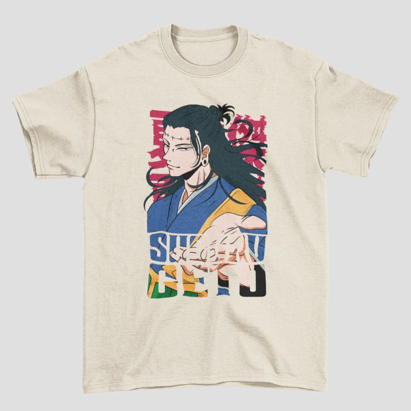 Camiseta Básica Unissex Jujutsu Kaisen Geto