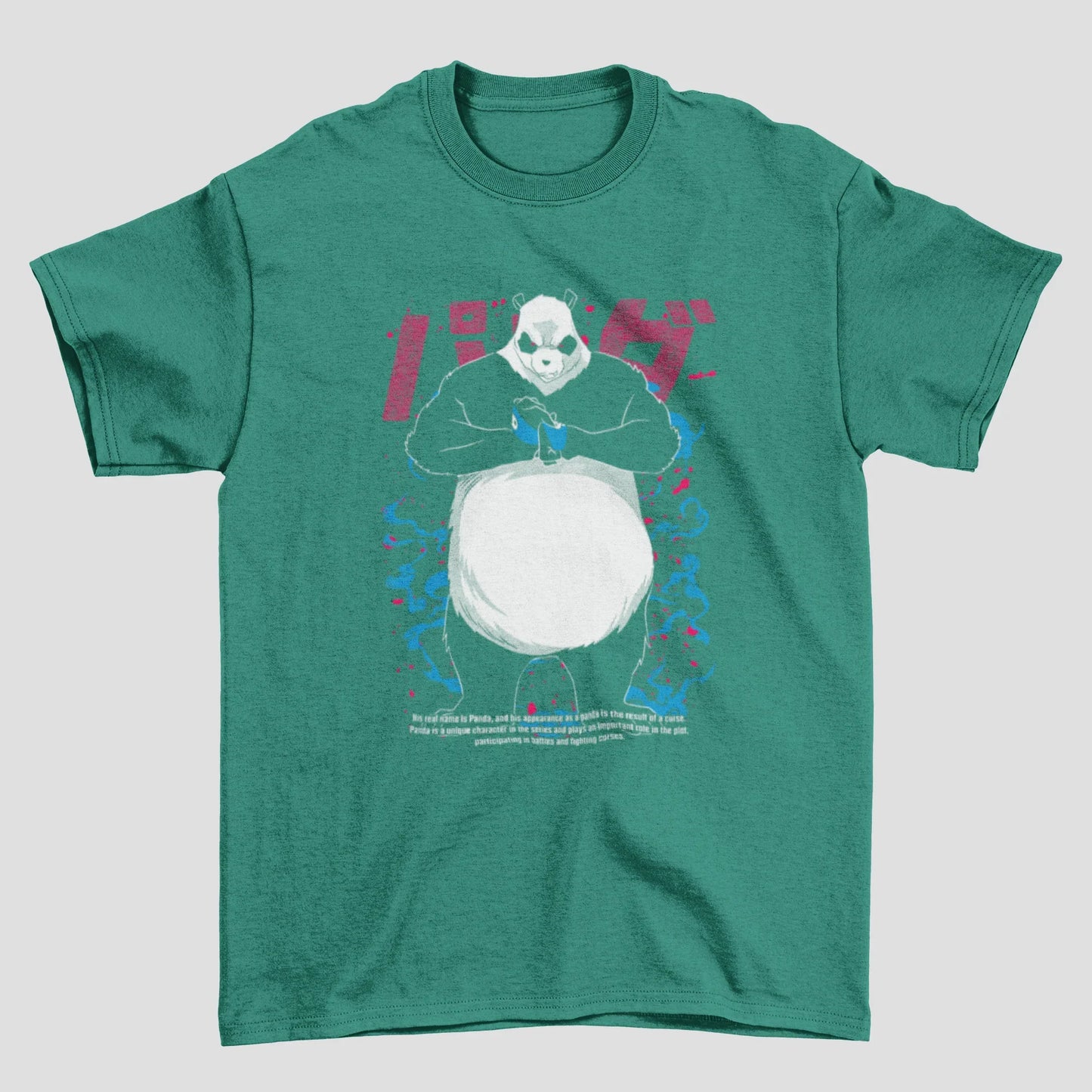 Camiseta Básica Unissex Jujutsu Kaisen Panda