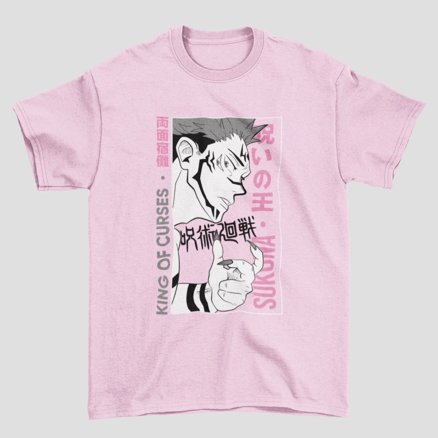 Camiseta Básica King of Curse Sukuna Jujutsu Kaisen