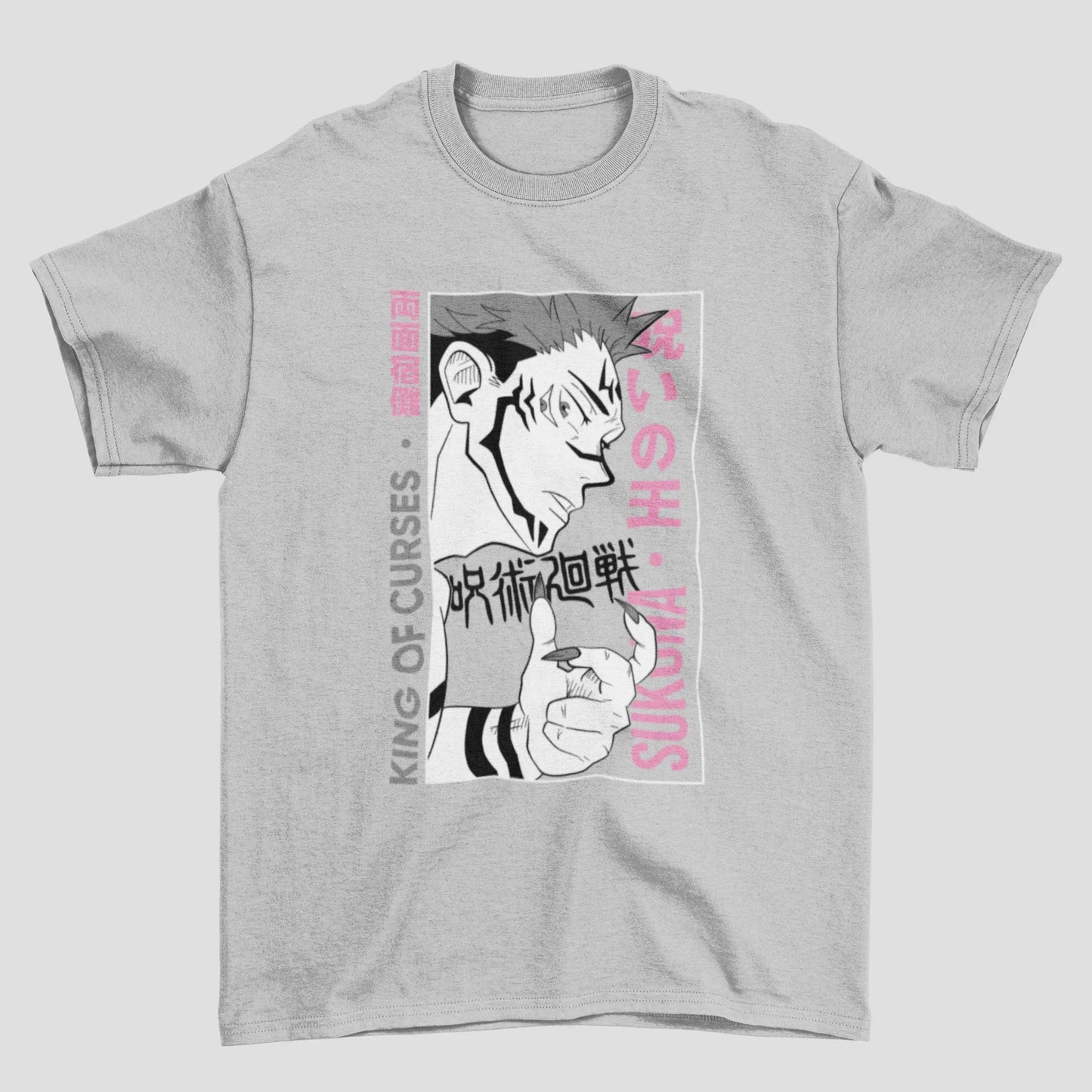 Camiseta Básica King of Curse Sukuna Jujutsu Kaisen