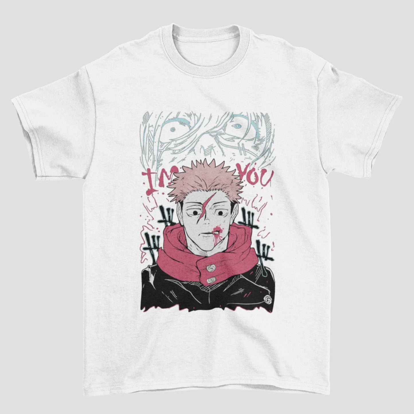 Camiseta Básica Unissex Jujutsu Kaisen Itadori