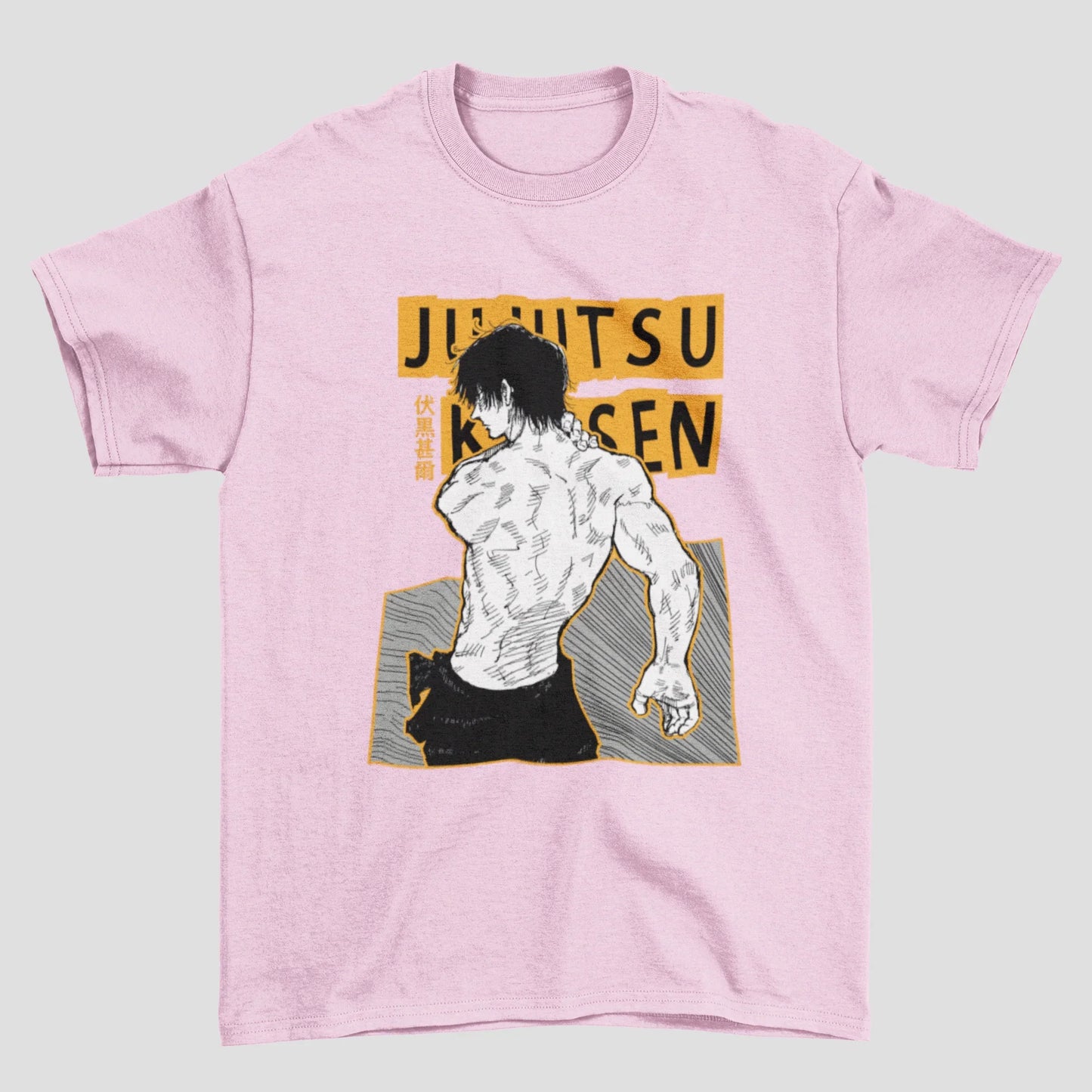 Camiseta Básica Unissex Fushiguro Toji Fashion Jujutsu Kaisen