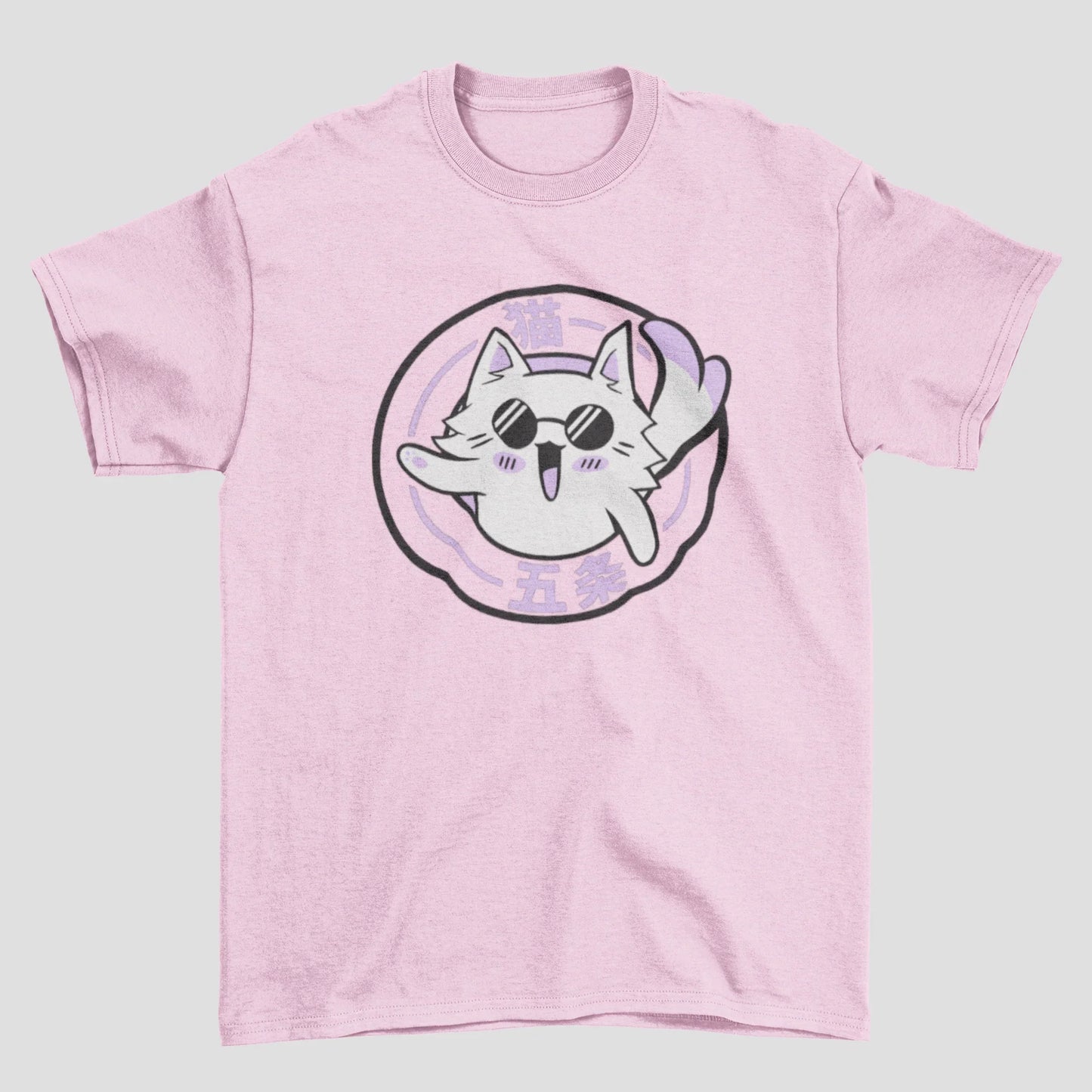Camiseta Básica Unissex Jujutsu Kaisen Gato Gojo