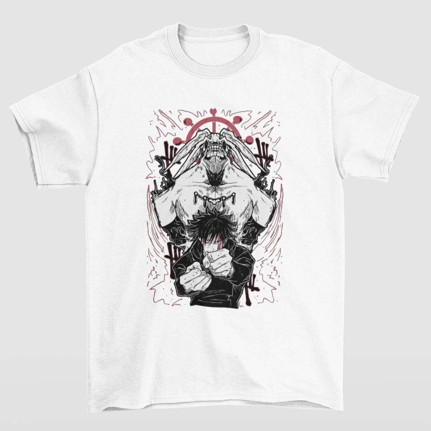 Camiseta Básica Unissex Jujutsu Kaisen Maho Act