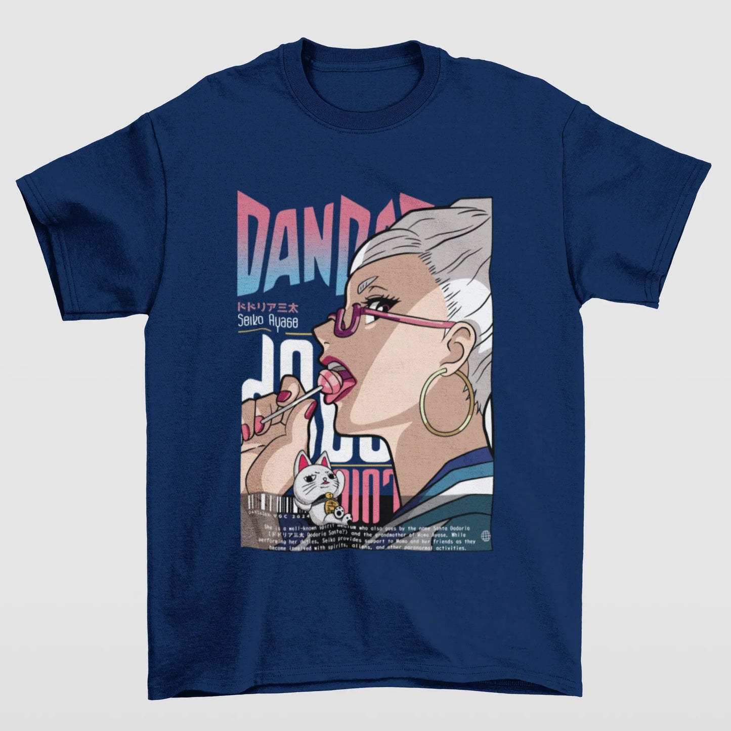 Camiseta Básica Unissex Seiko Ayase- azul-marinho
