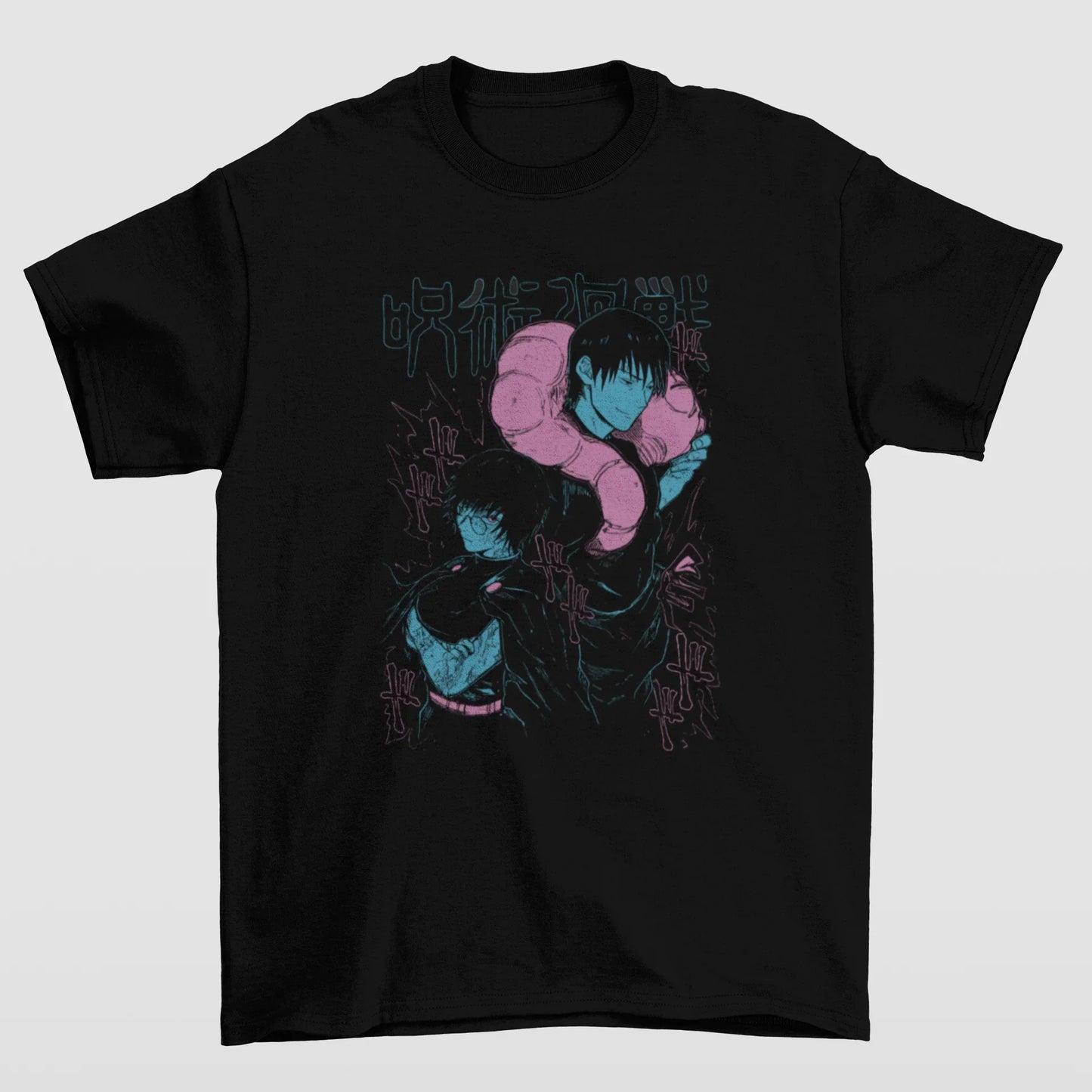 Camiseta Básica Unissex Jujutsu Kaisen Toji Maki