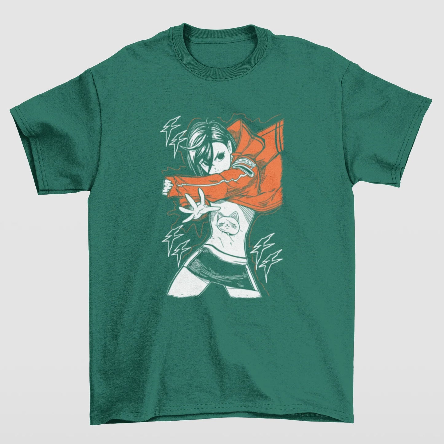 Camiseta Básica Unissex Ayase- verde