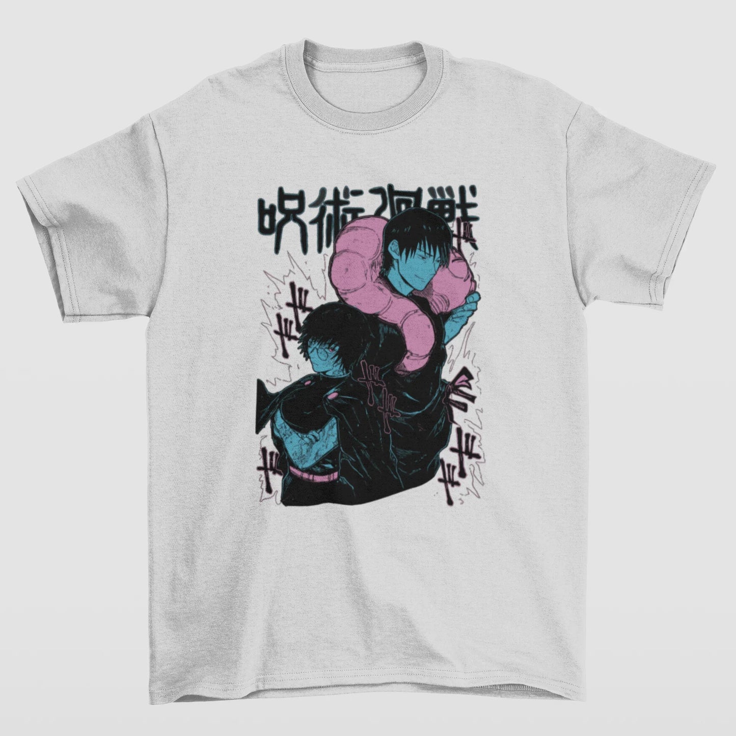 Camiseta Básica Unissex Jujutsu Kaisen Toji Maki