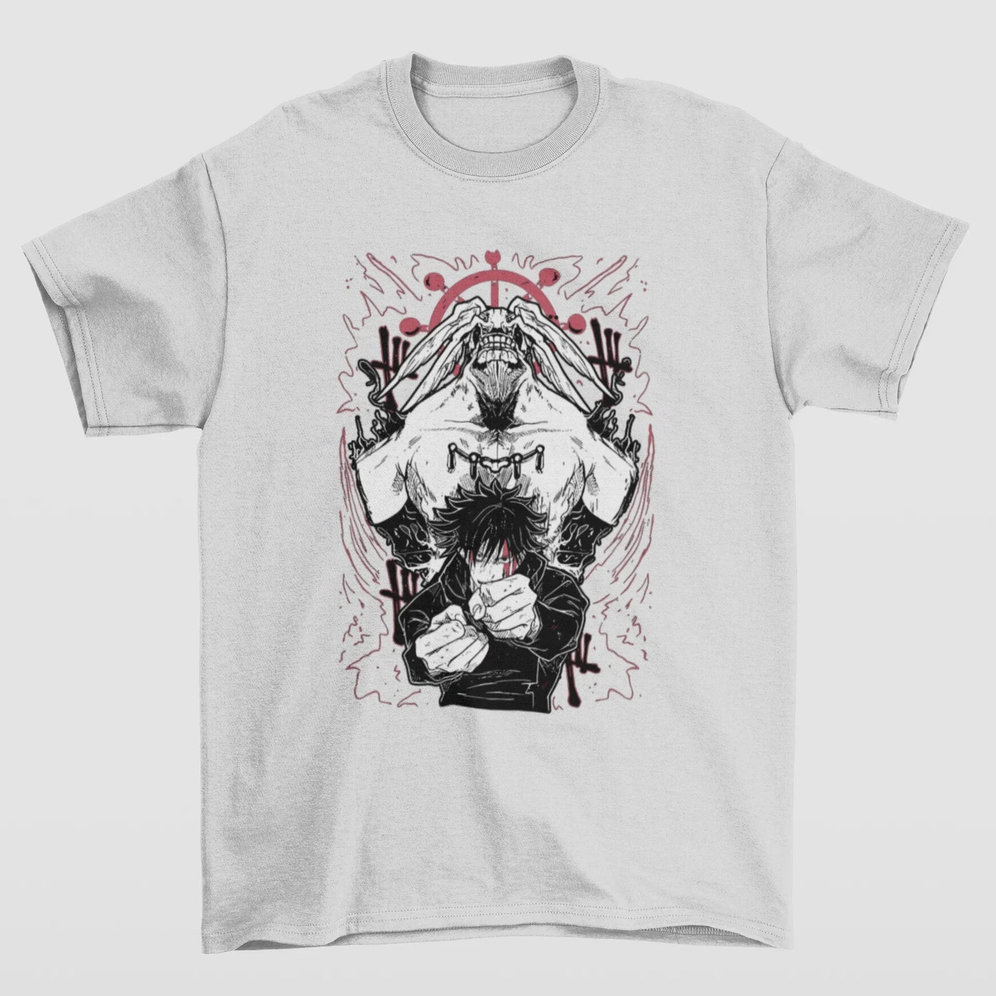 Camiseta Básica Unissex Jujutsu Kaisen Maho Act