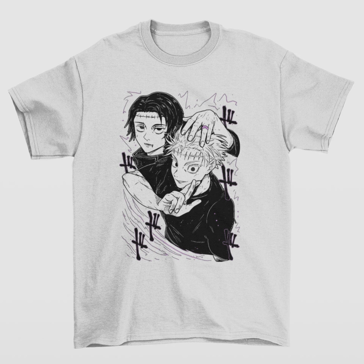 Camiseta Básica Unissex Jujutsu Kaisen Friends