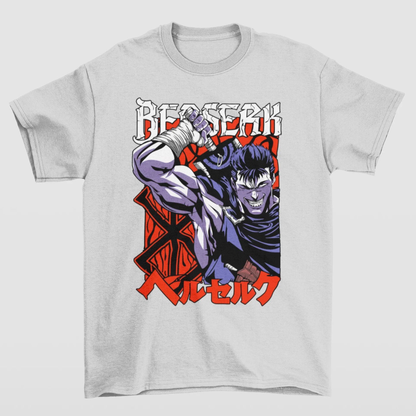 Camiseta Básica Unissex Berserk Smile