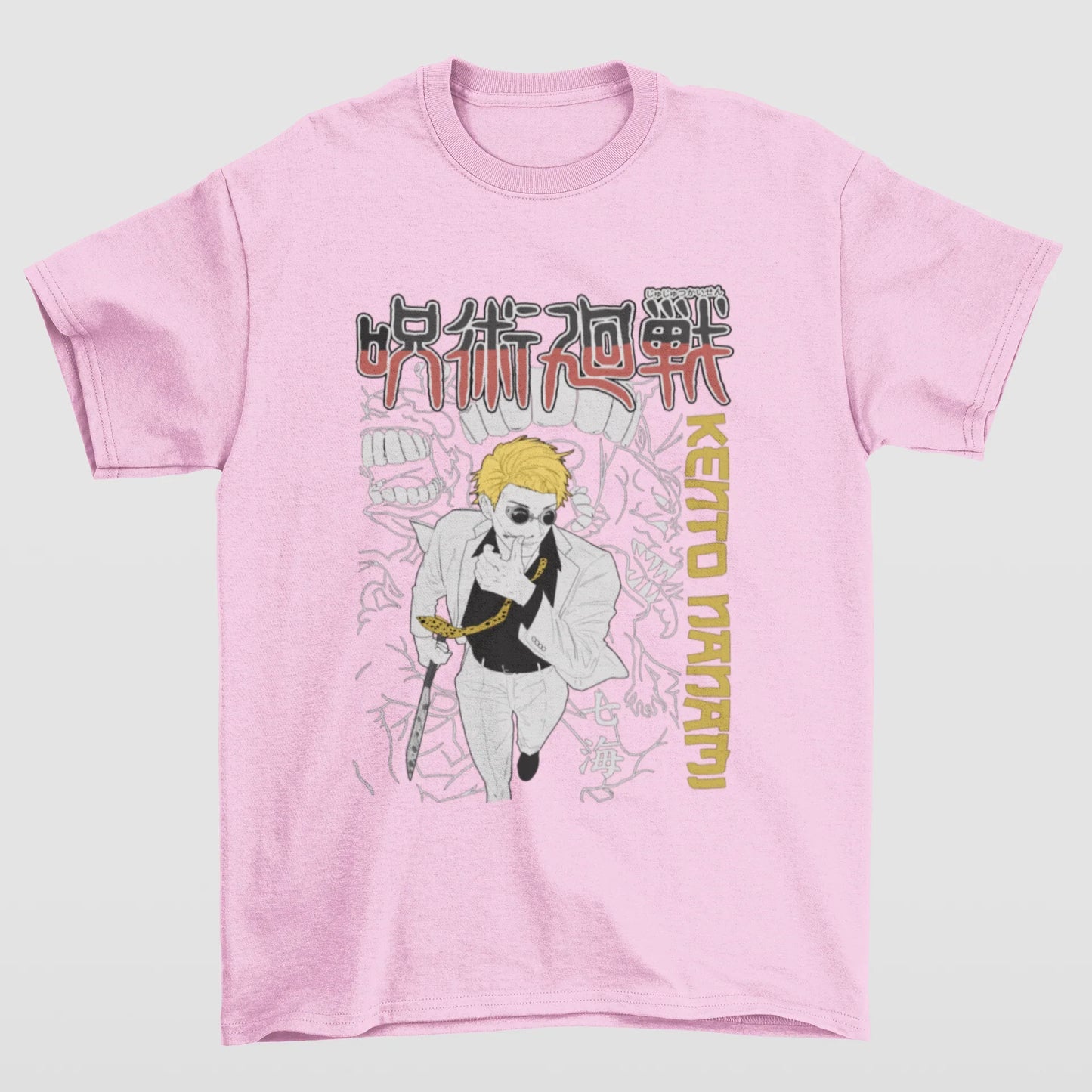 Camiseta Básica Unissex Jujutsu Kaisen Nanami Style