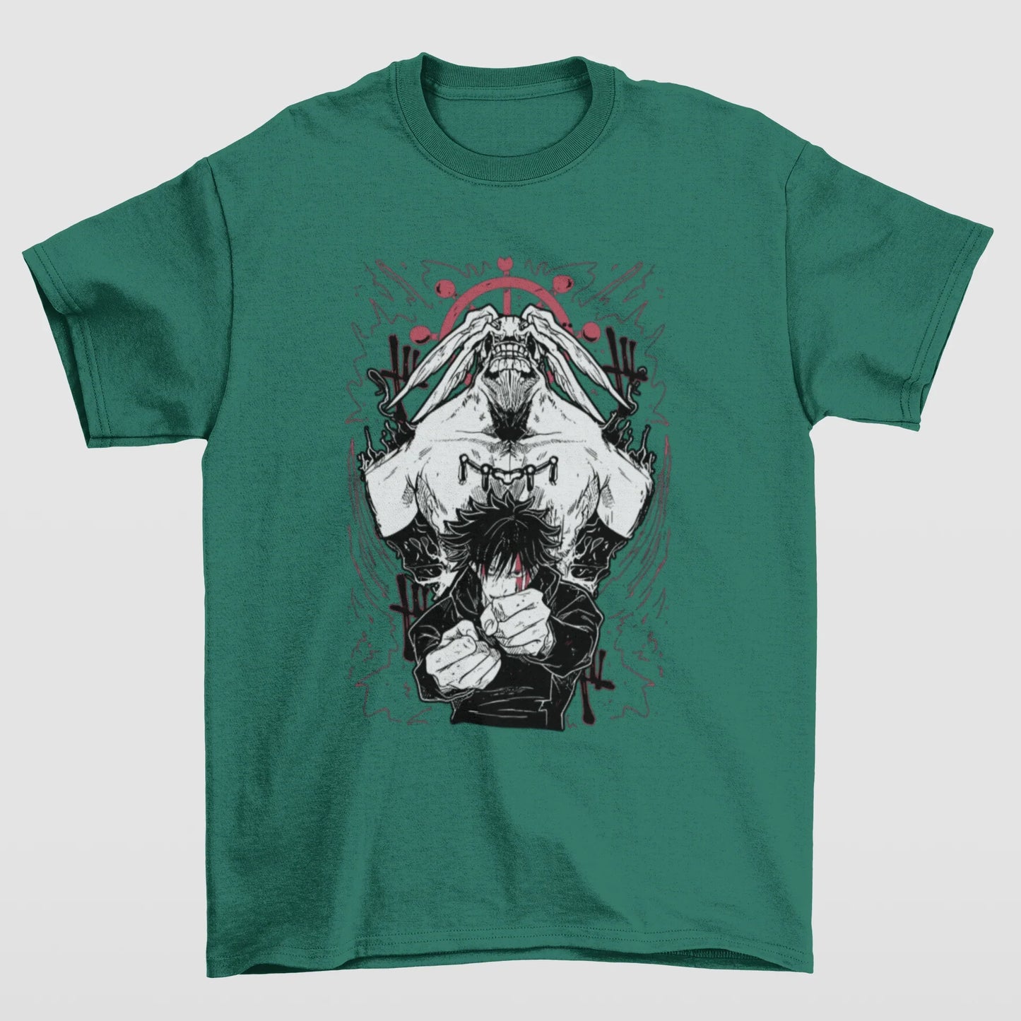 Camiseta Básica Unissex Jujutsu Kaisen Maho Act