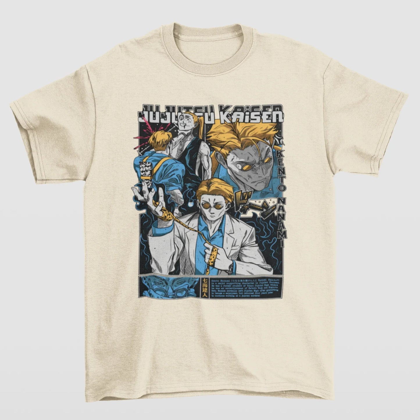 Camiseta Básica Unissex Jujutsu Kaisen Nanami Act