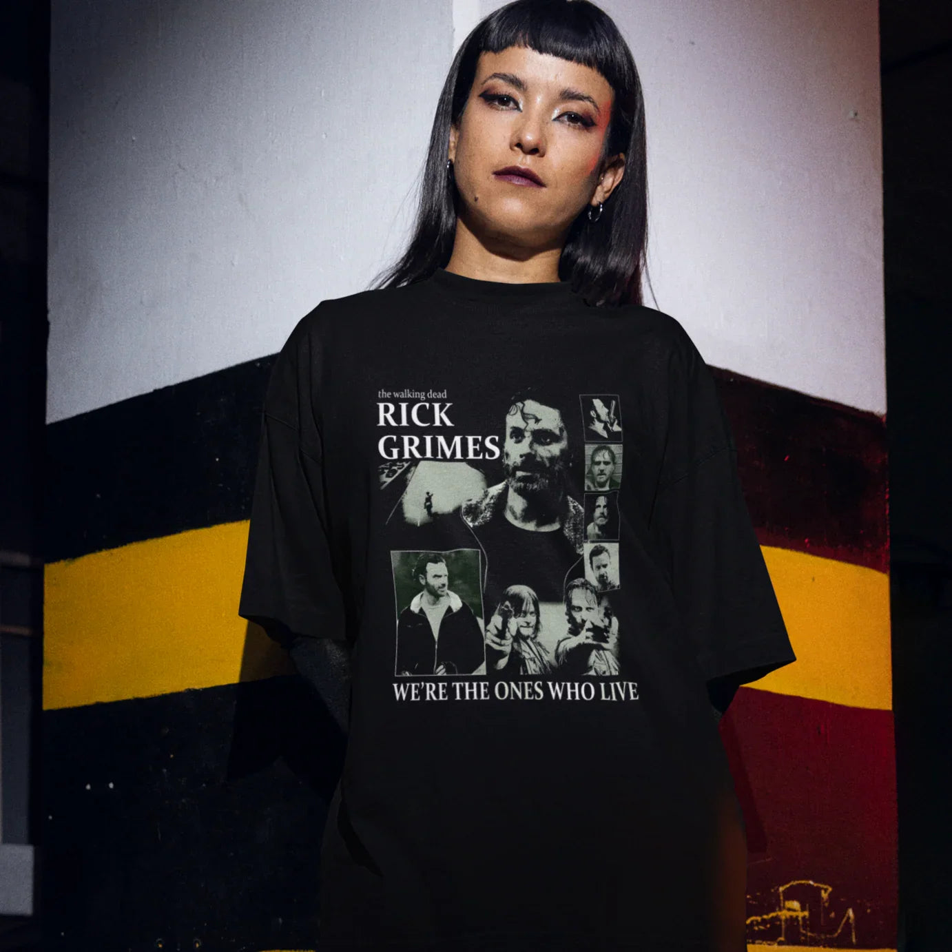 Camiseta Básica Unissex The Walking Dead Rick Grimes