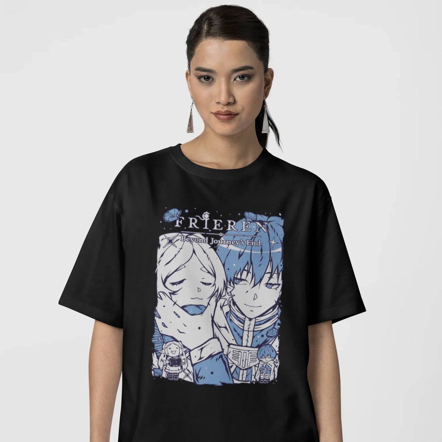 Camiseta Básica Unissex Frieren Love