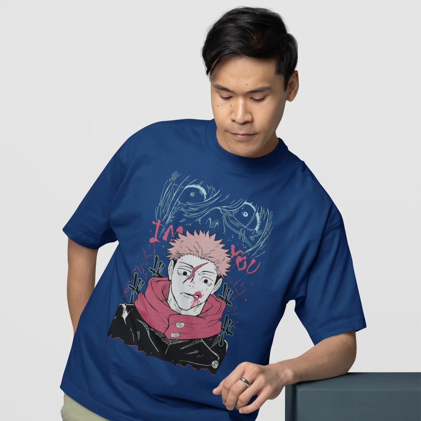 Camiseta Básica Unissex Jujutsu Kaisen Itadori