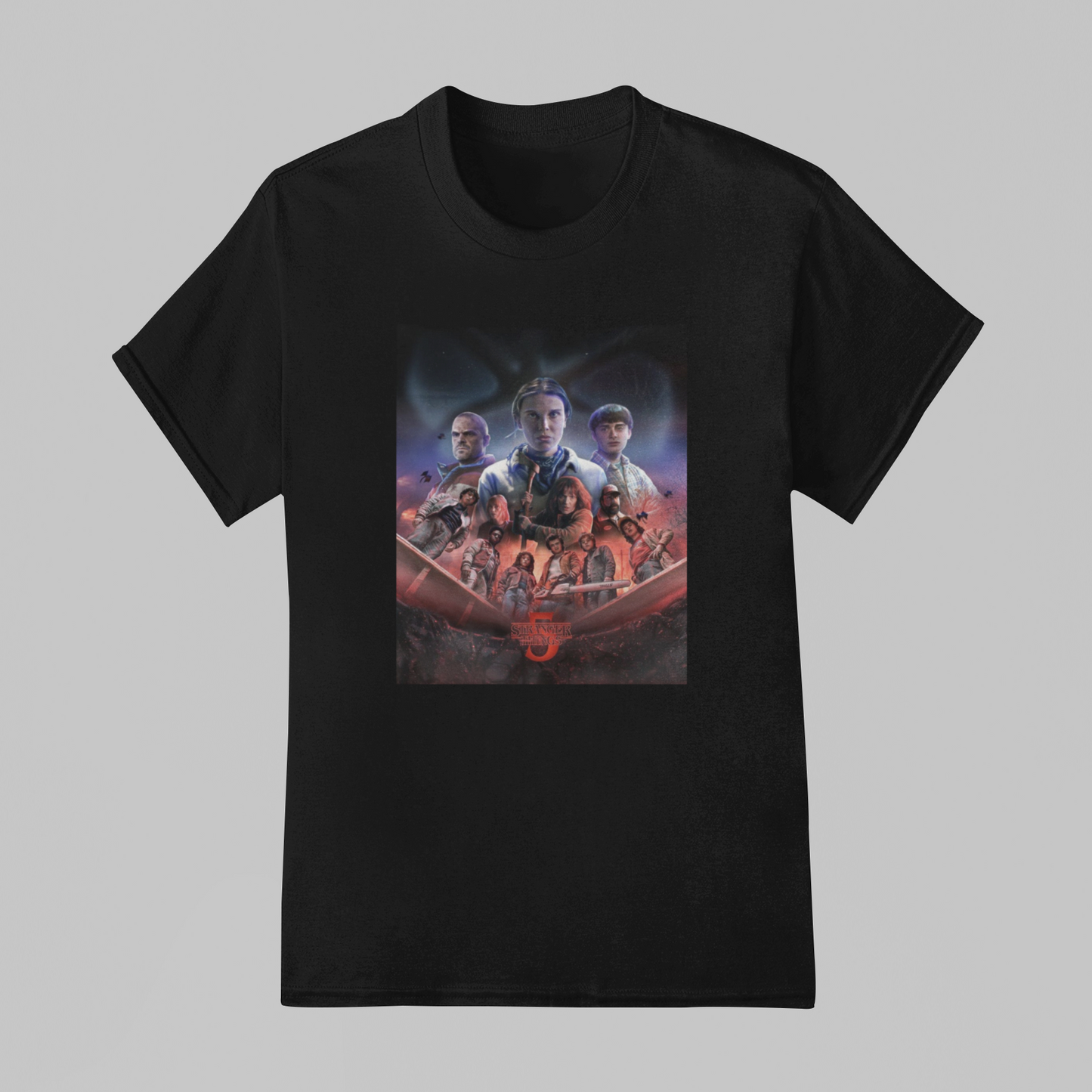 Camiseta Básica Unissex Stranger Things New Season