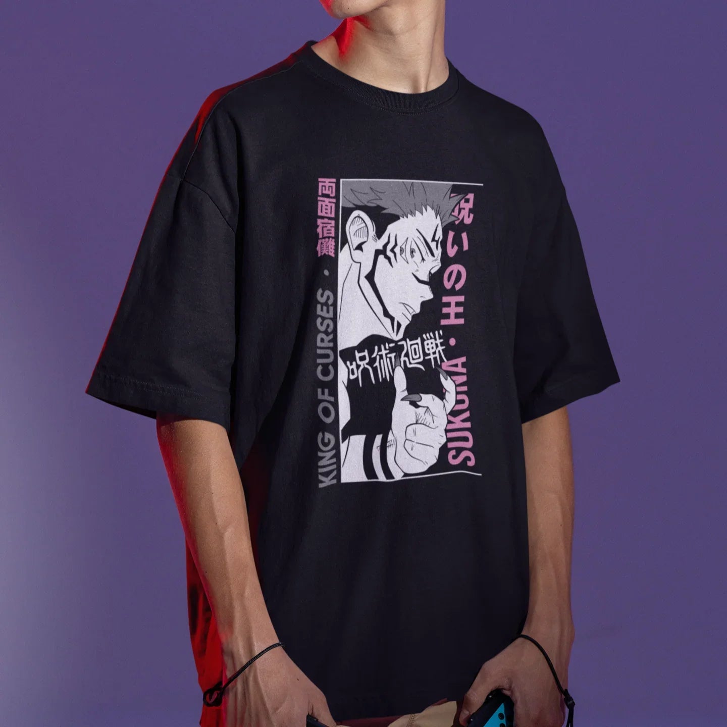 Camiseta Básica King of Curse Sukuna Jujutsu Kaisen