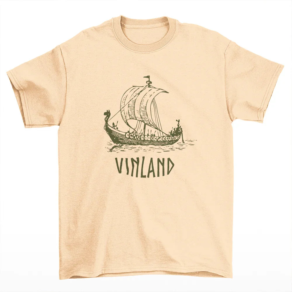Camiseta Basica Vinland Saga Vinland Ship-perola