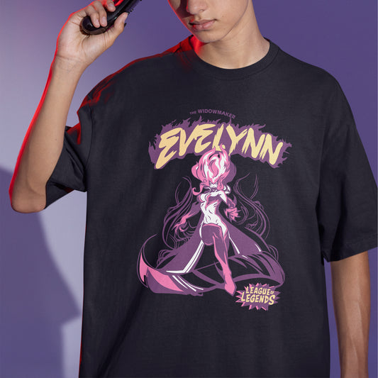 Camiseta Básica Evelynn League of Legends