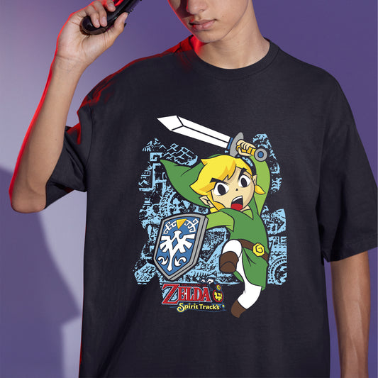 Camiseta Básica Zelda Spirit Track