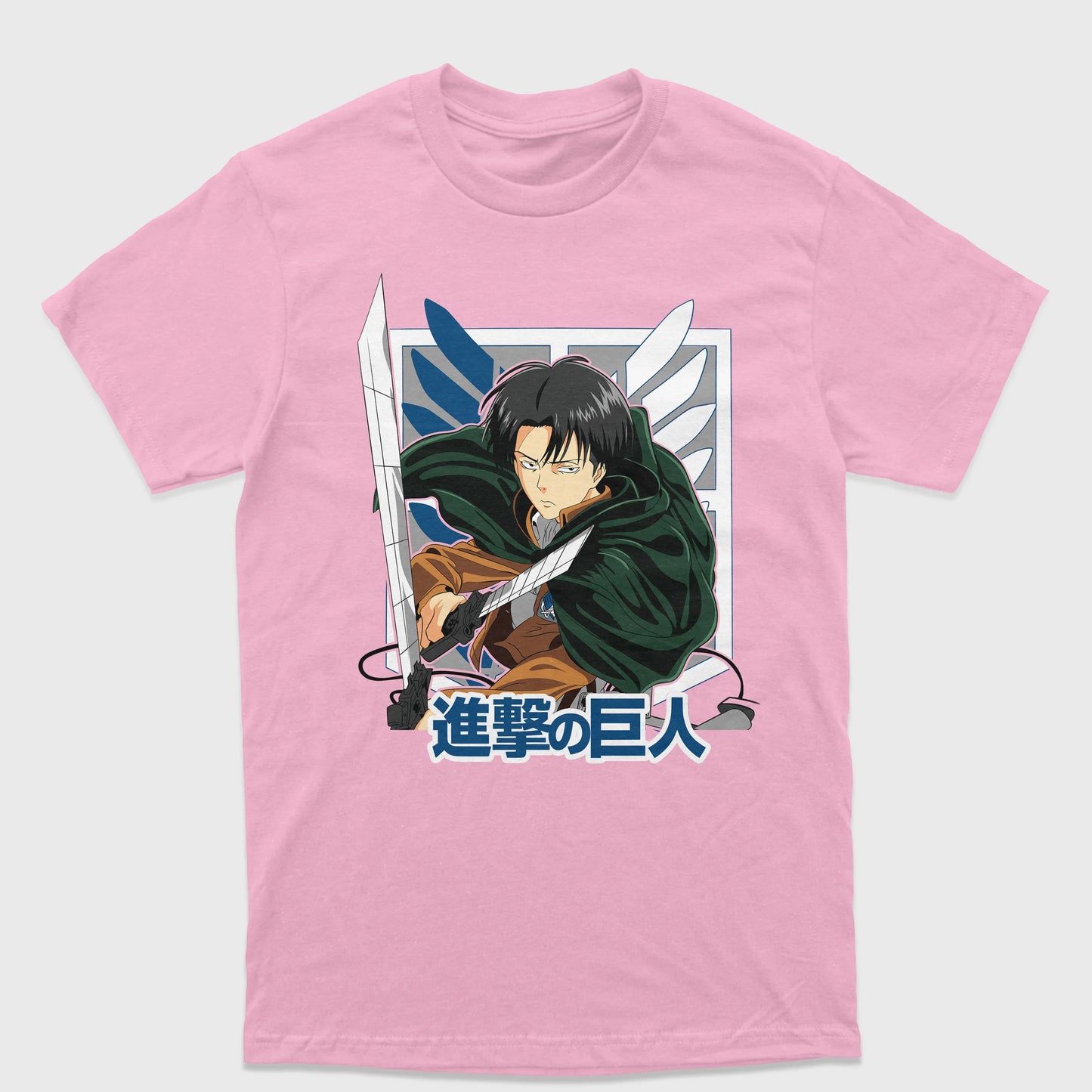 Camiseta Attack On Titan Levi Squad