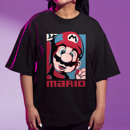 Camiseta Básica Mario Personagem Mario World