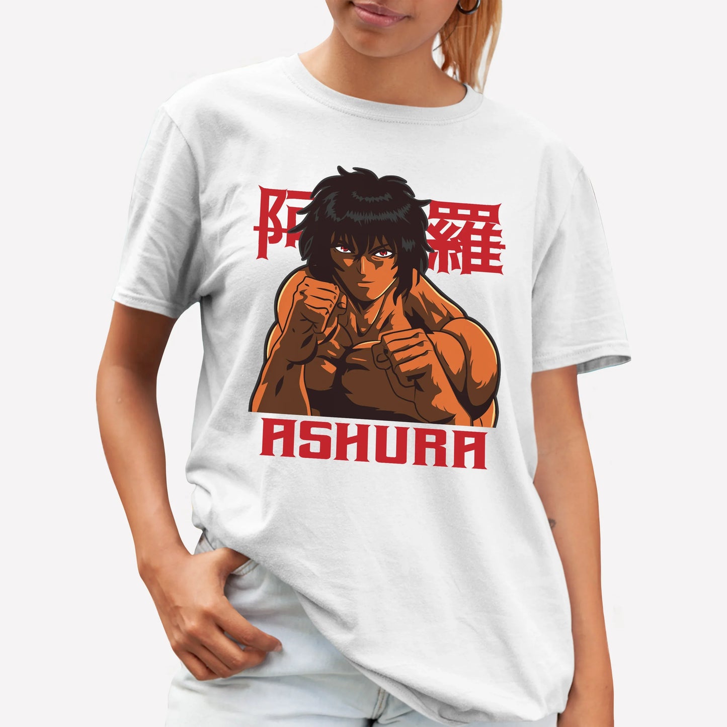 Camiseta Básica Ohma Tokita Kengan Ashura