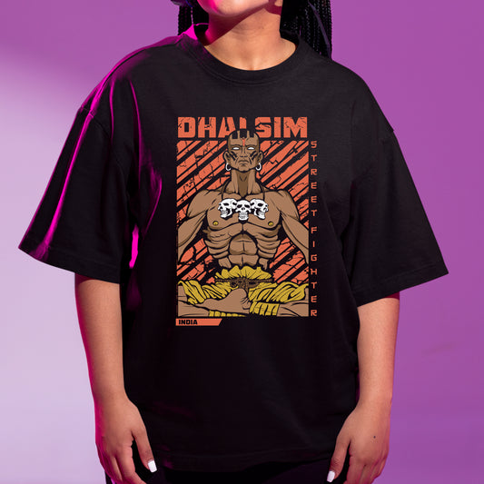 Camiseta Básica Street Fighter Dhalsim