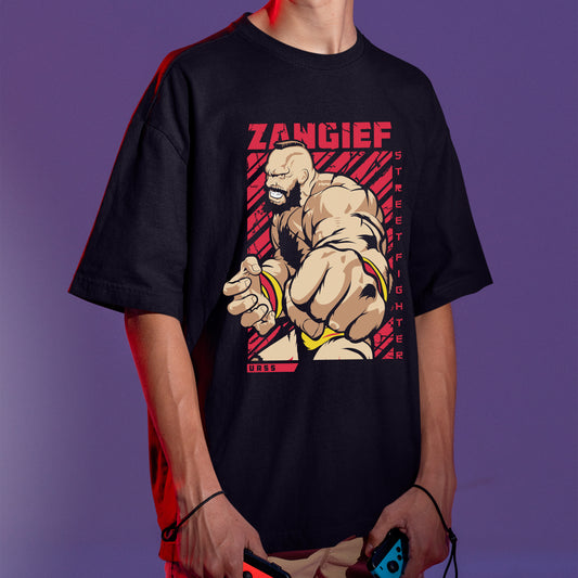 Camiseta Básica Street Fighter Zangief