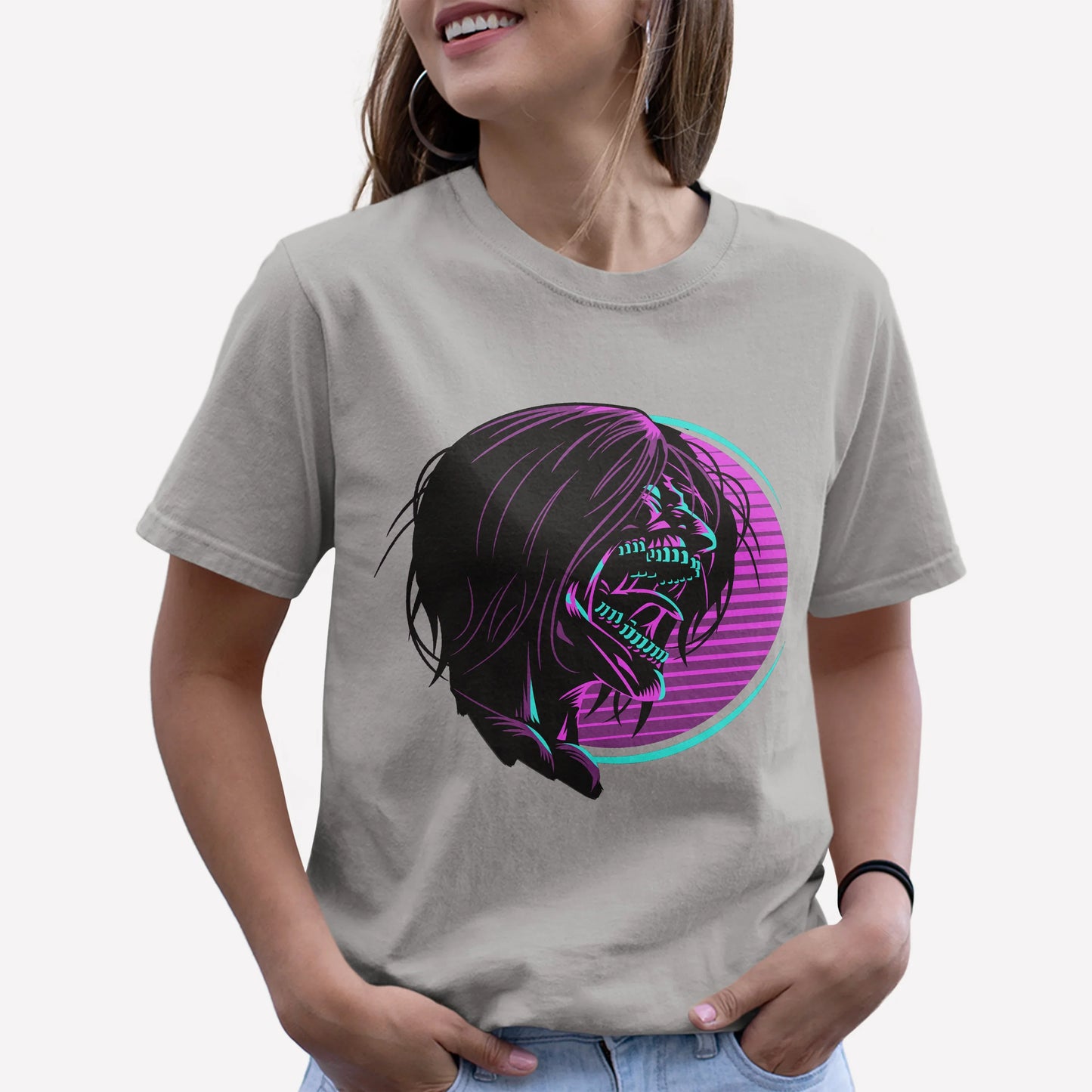 Camiseta Eren Aesthetic Attack On Titan
