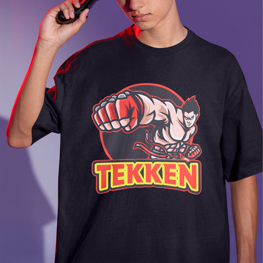 Camiseta Básica Kazuya Mishima Tekken