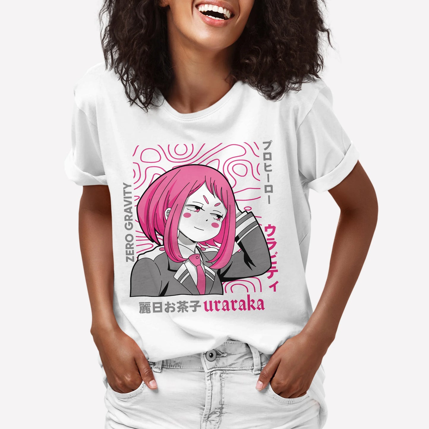 Camiseta Uraraka My Hero Academy Boku No Hero