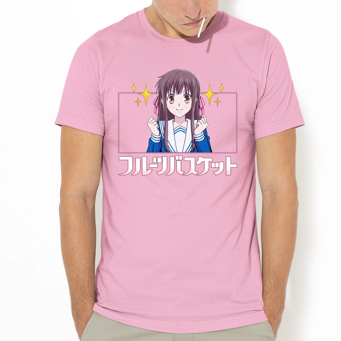 Camiseta Básica Fruits Basket Tohru Honda