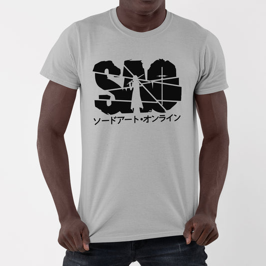 Camiseta Básica SAO Logo Sword Art
