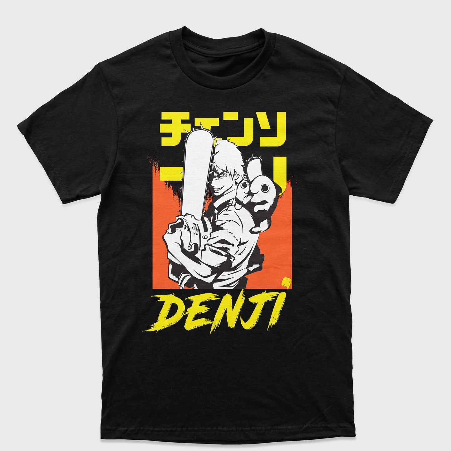Camiseta Anime Chainsaw Man Denji