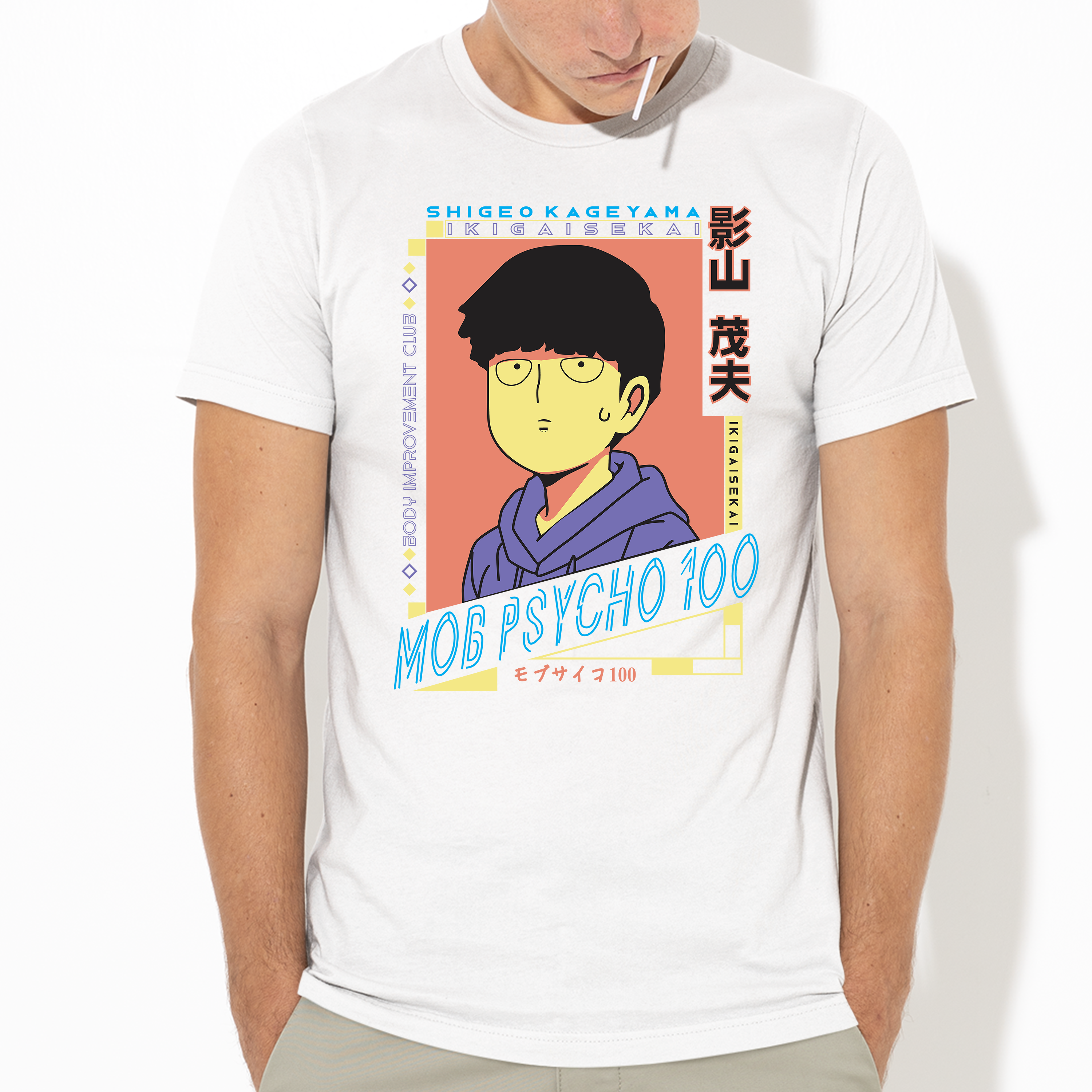 Camiseta Anime Mob Psycho 100 - Regata
