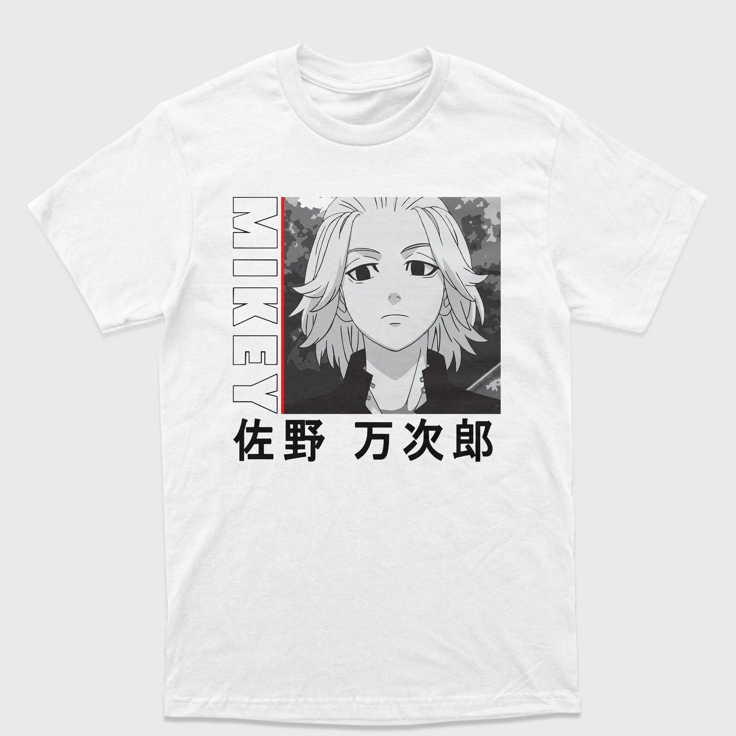 Camiseta Tokyo Revengers Mikey Branco