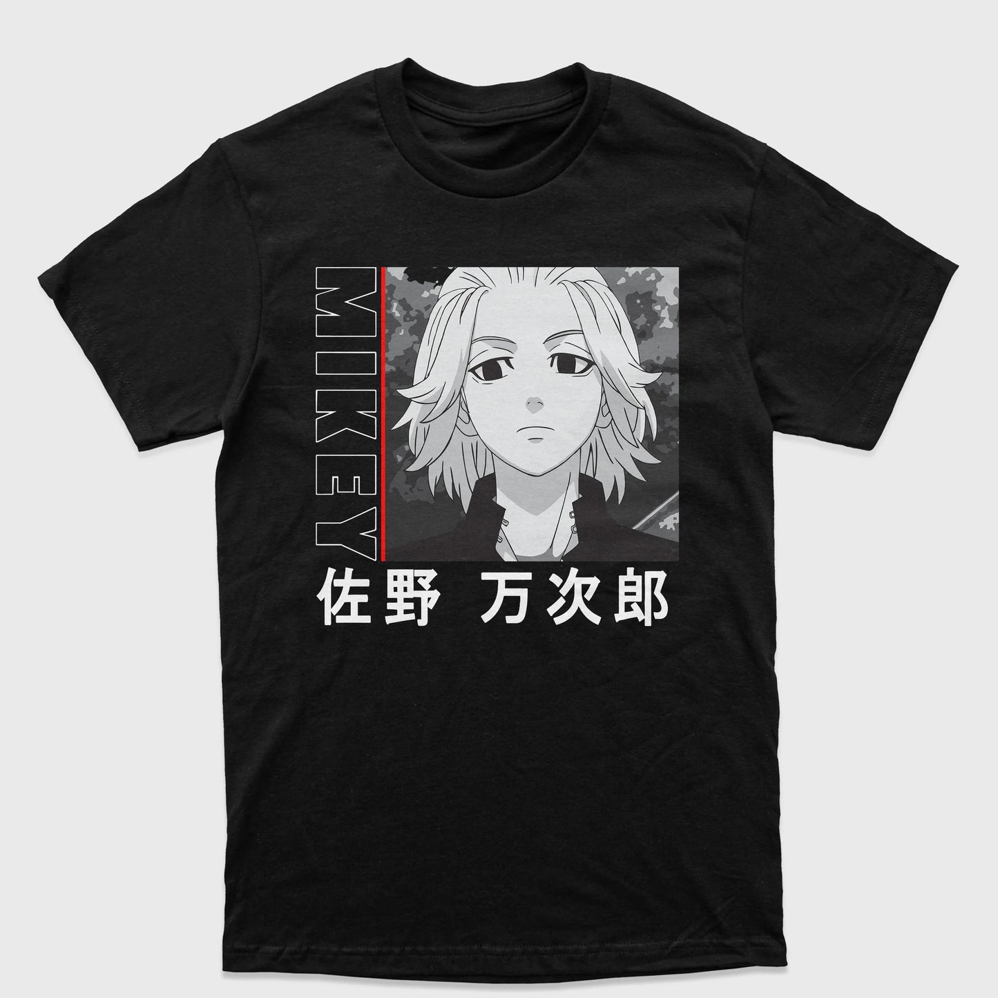 Camiseta Tokyo Revengers Mikey Preto