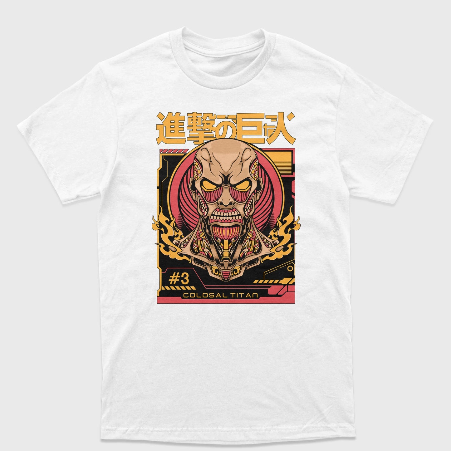 Camiseta Attack On Titan Colosal Titan